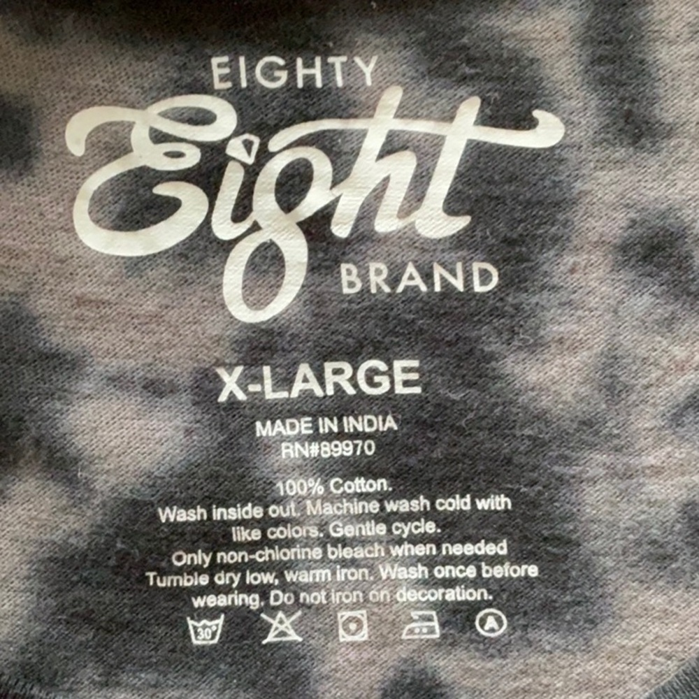 Eighty Eight Black Tie-Dye Shirt - Picture 5 of 5